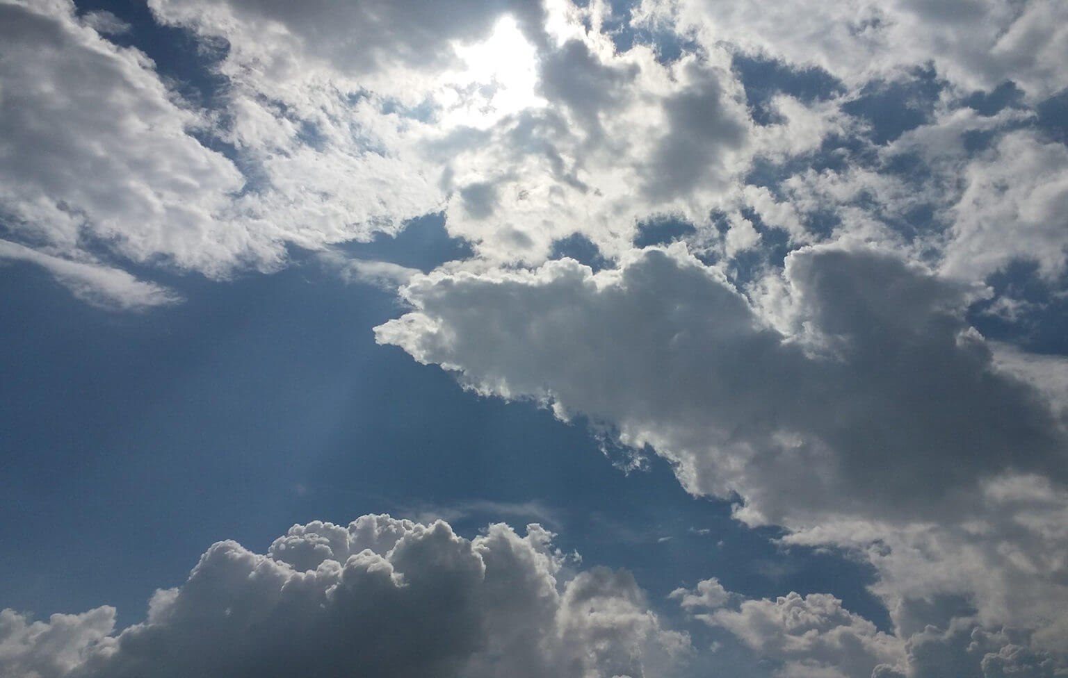 Clouds. Photo by Shabdita Bajpai