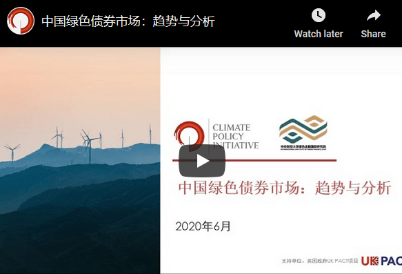 Webinar Green Bonds In China How Are They Performing Cpi