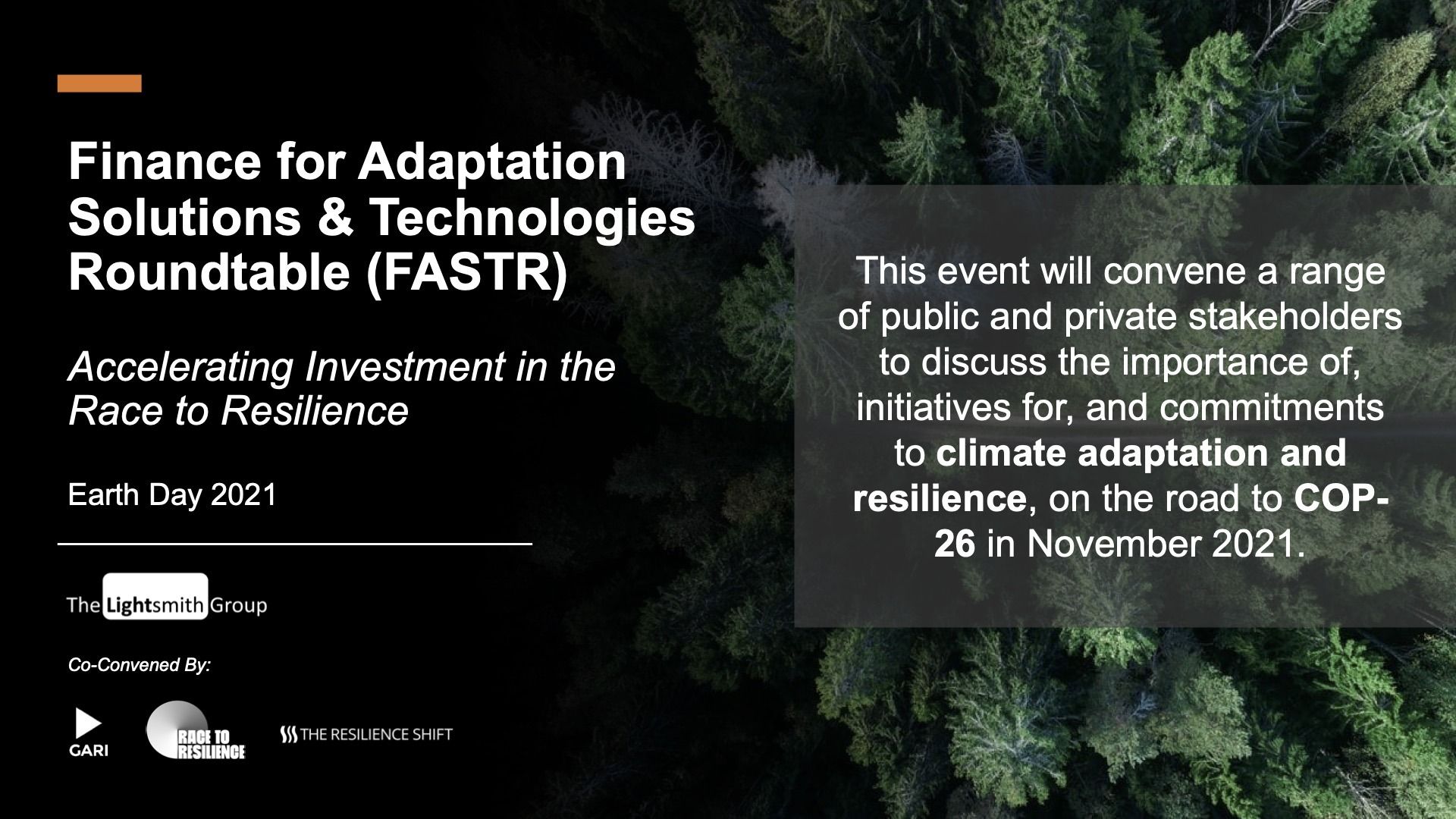 Accelerating Investment in the Race to Resilience - CPI