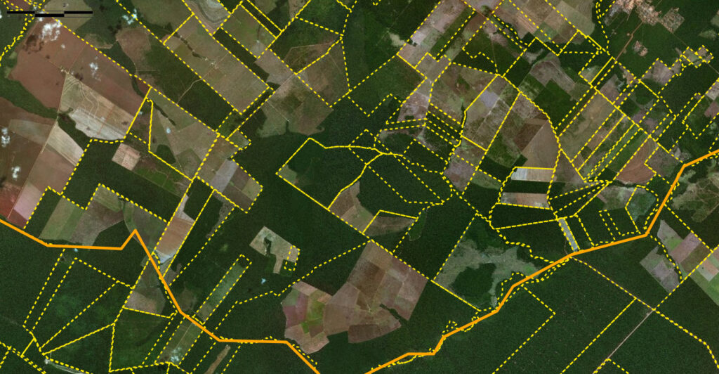 Field areal view