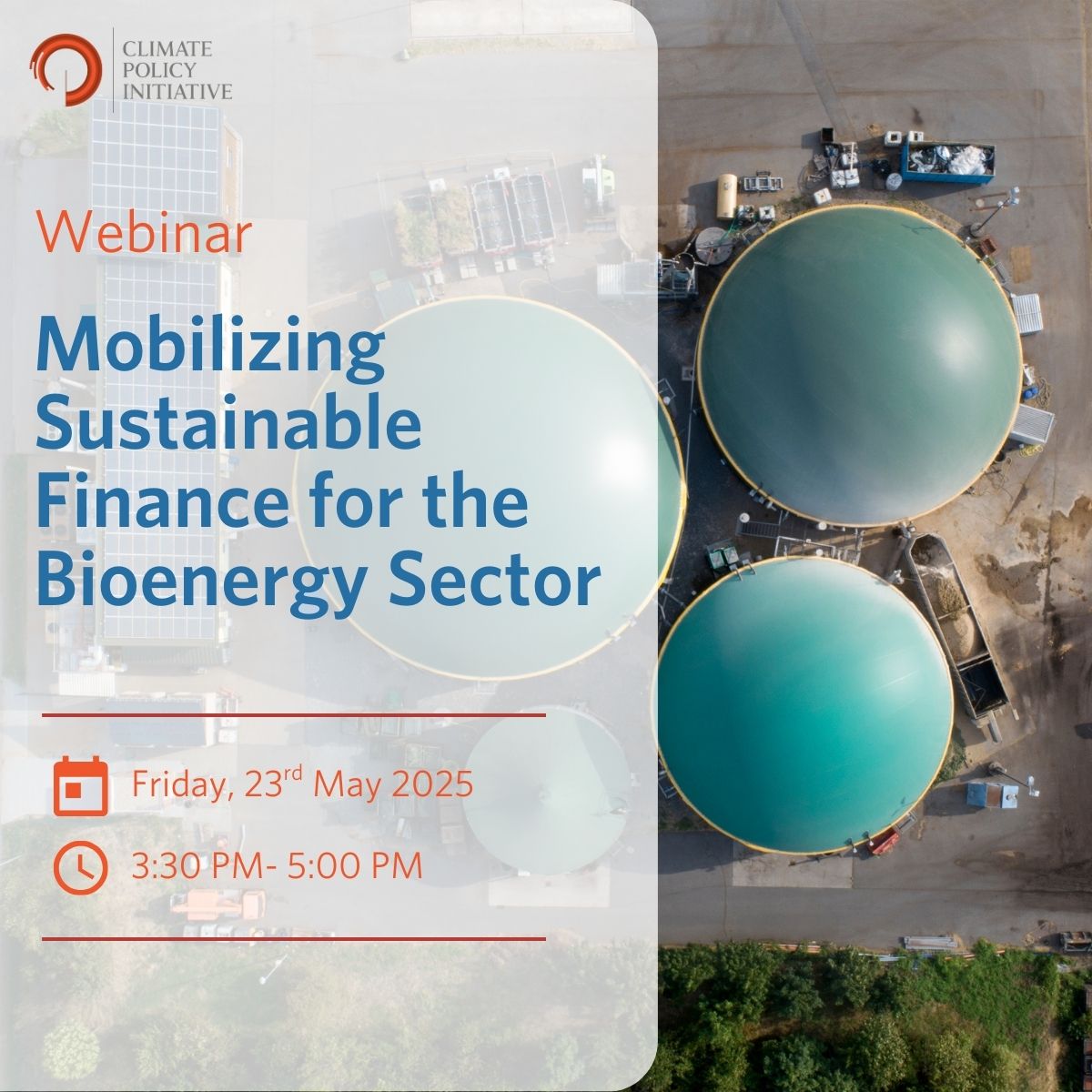 Mobilizing sustainable finance for the bio-energy sector
#IndiaFinance Mobilizing sustainable finance for the bio-energy sector
#IndiaFinance