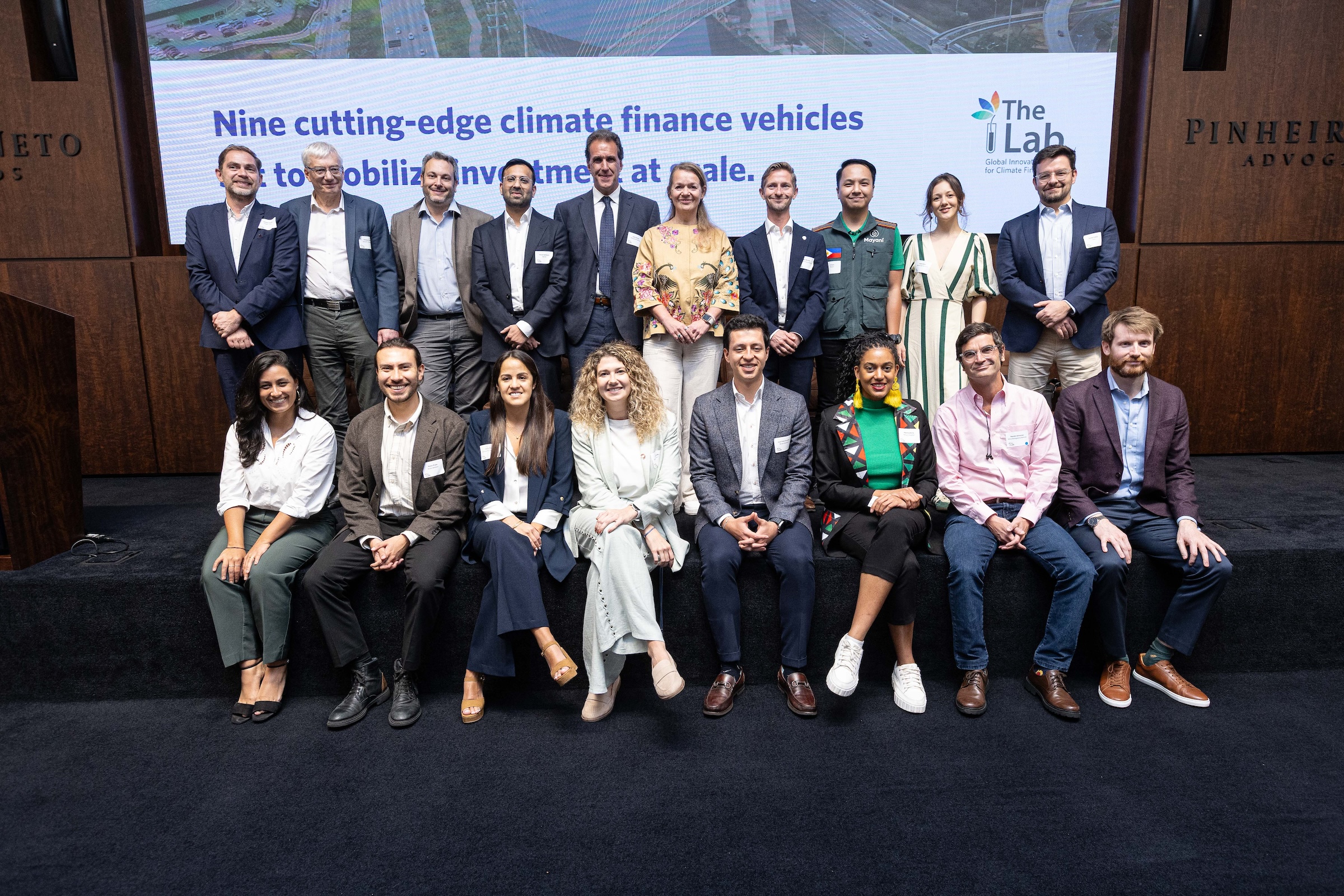 2025 Lab Endorsement meeting in São Paulo: Entrepreneurs and investors connecting around innovative climate finance solutions and opportunities.